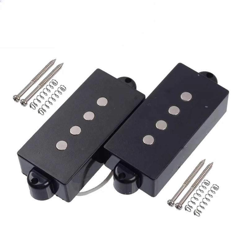 PB Electric Bass Pickup Electric BASS Segmented Closed Pickup Electric Bass Sealed Pickup Black White