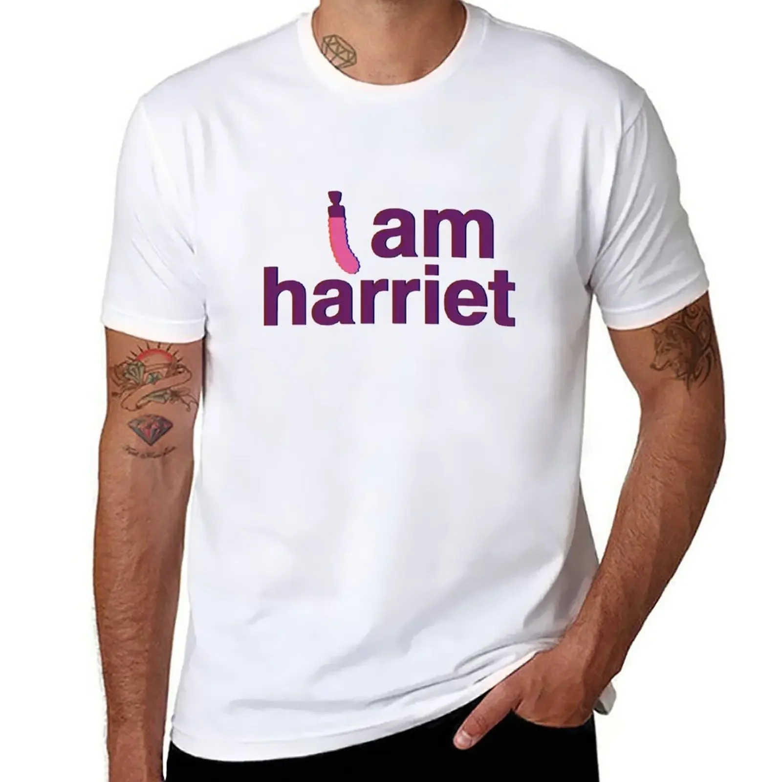 

New I am harriet T-Shirt quick drying t-shirt Short t-shirt Blouse tees Men's clothing