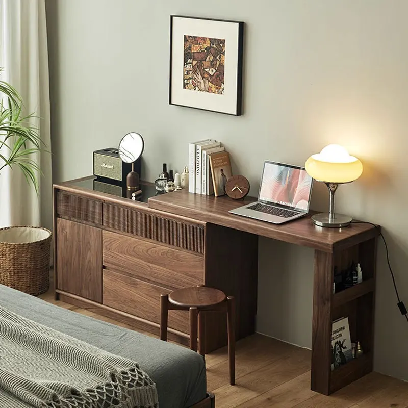 

Customizable North American Black Walnut Chest Dresser Table
