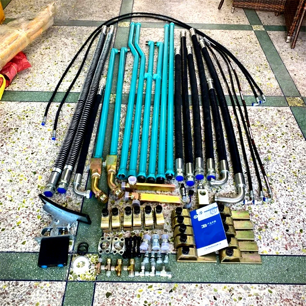 PC200-8 PC200LC PC210 PC220 PC240 Excavator Attachment Hydraulic Breaker Hammer Pipes Hose Pipeline Piping Kit