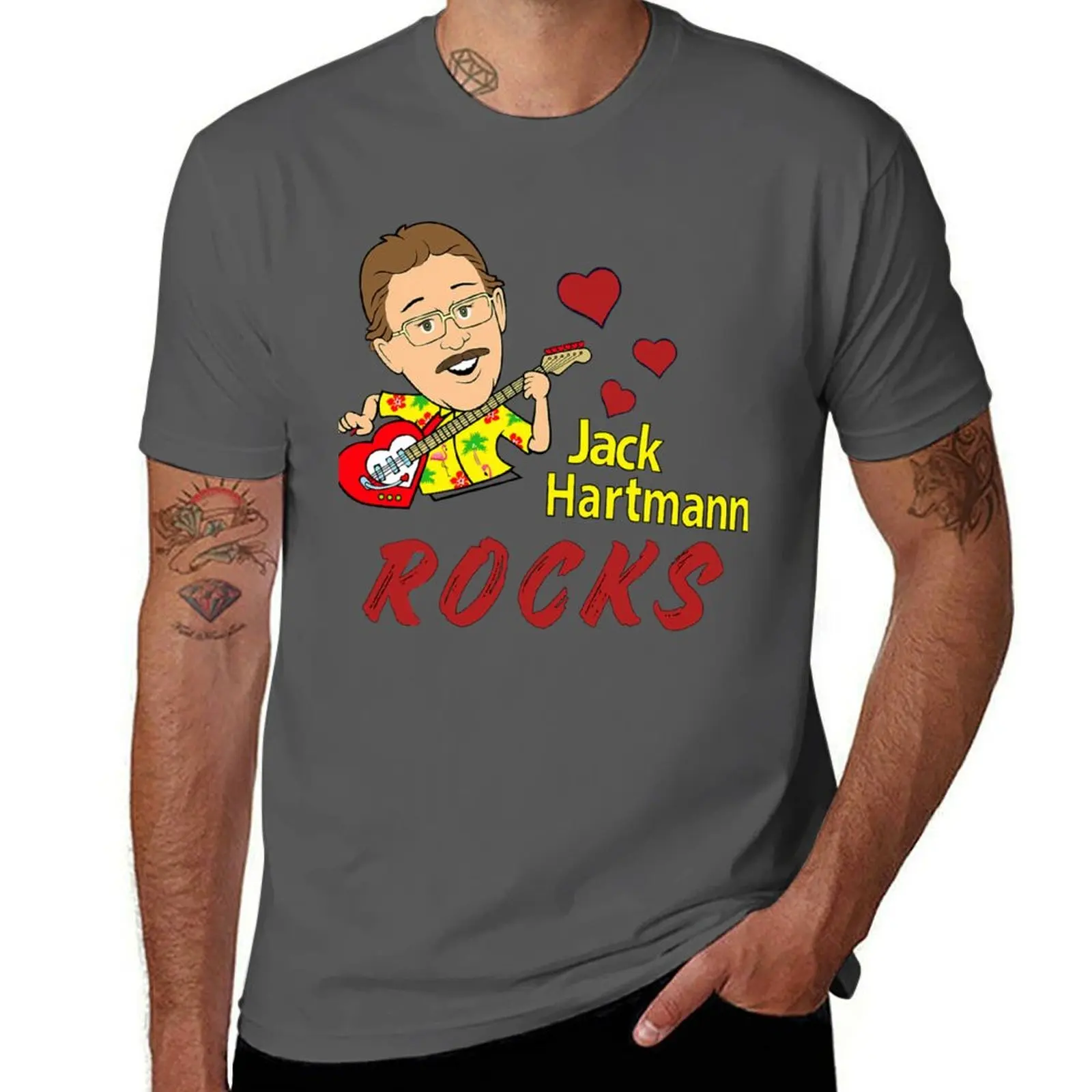 

Vintage Gifts-Jack-Rock-Hartmann-Sunshine-Rock Kid Men Women T-Shirt Casual Loose Fit Short Sleeve T-Shirt