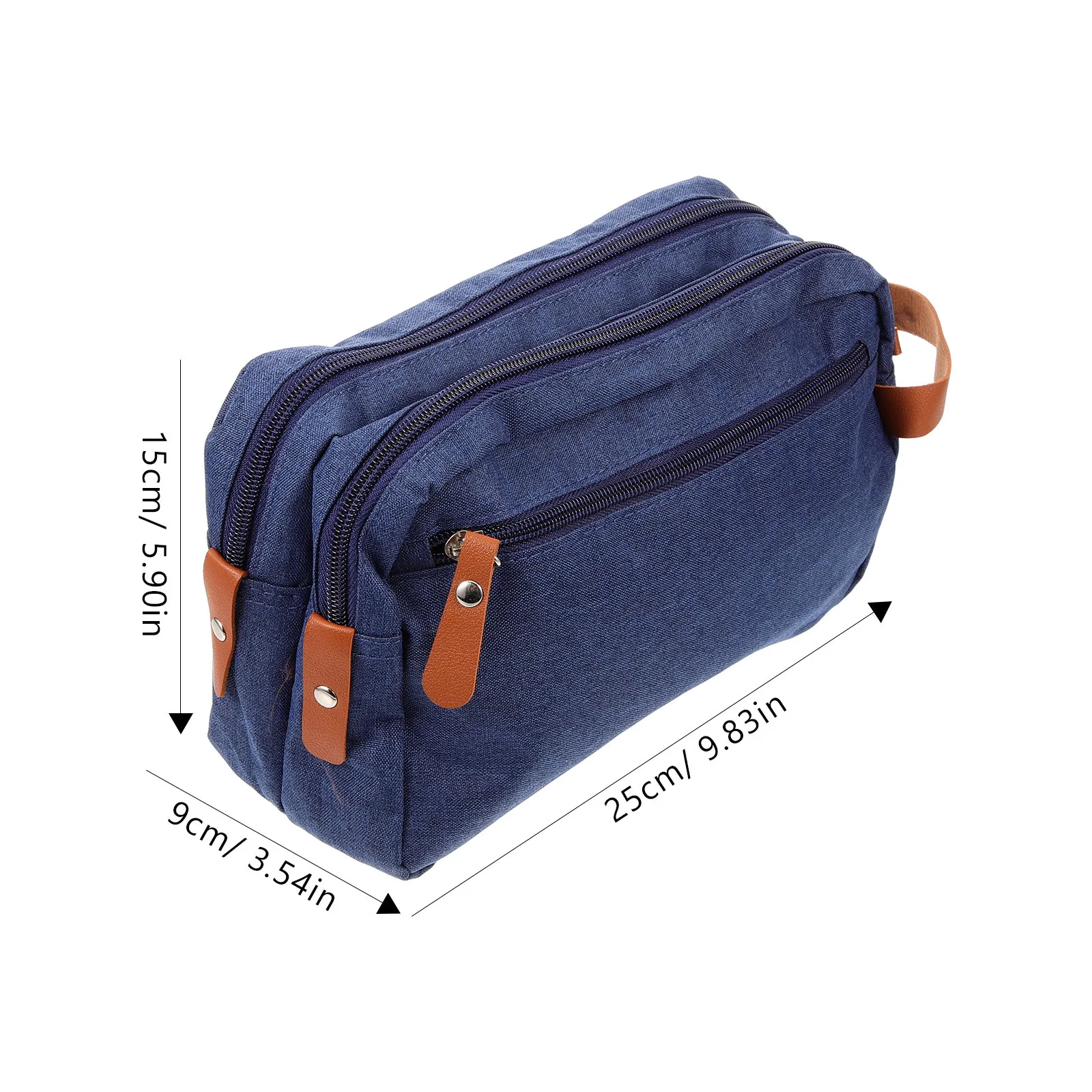 Reistoilettas voor heren 1 stuk Waterdichte toilettas Compacte toiletartikelen-organizer Reisaccessoires met hoge capaciteit voor heren op