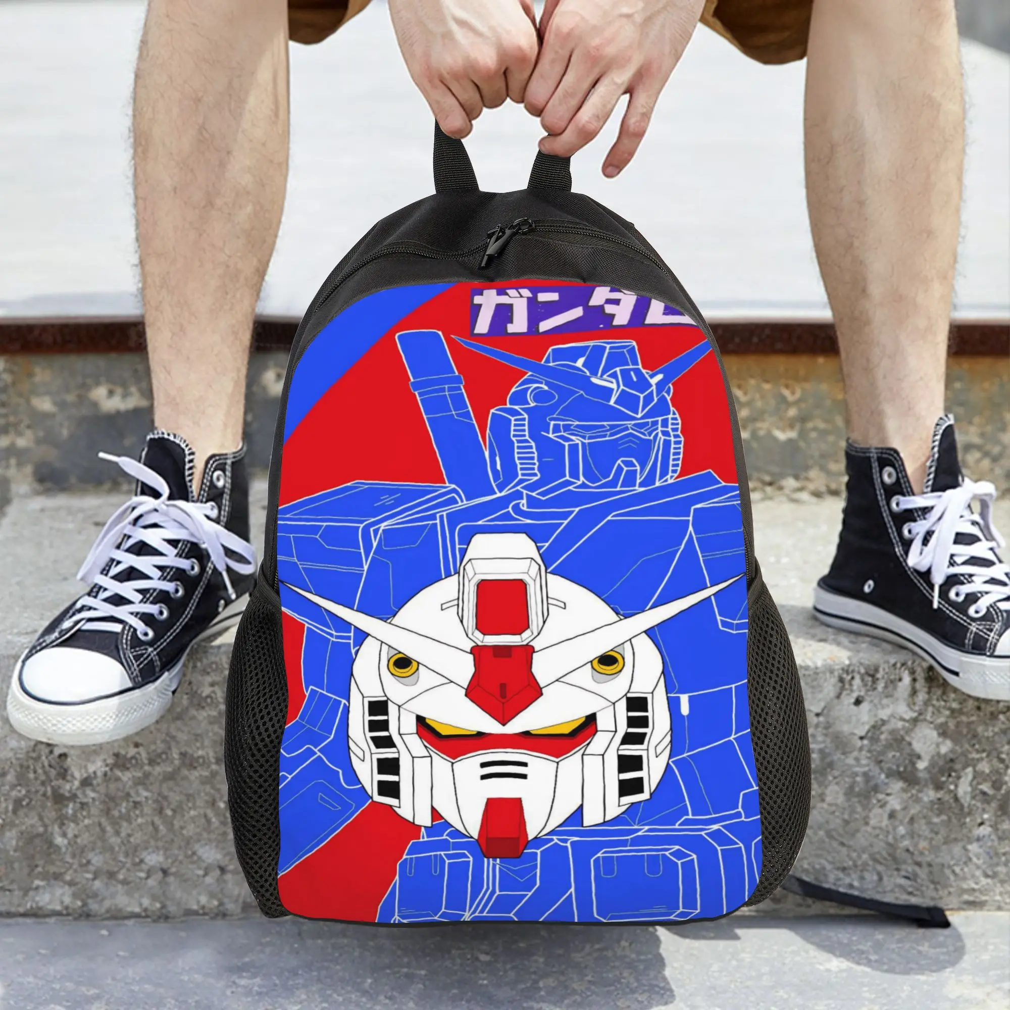 mobile suit gundams Backpack for  Girls Boys Lightweight  Backpacks Bags for Toddlers Daycare
