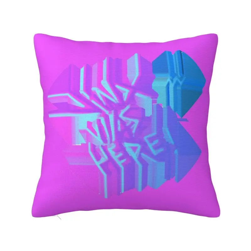 Custom Cartoon Jinx Monkey Arcane Cushion Covers Sofa Living Room Square Throw Pillow Case