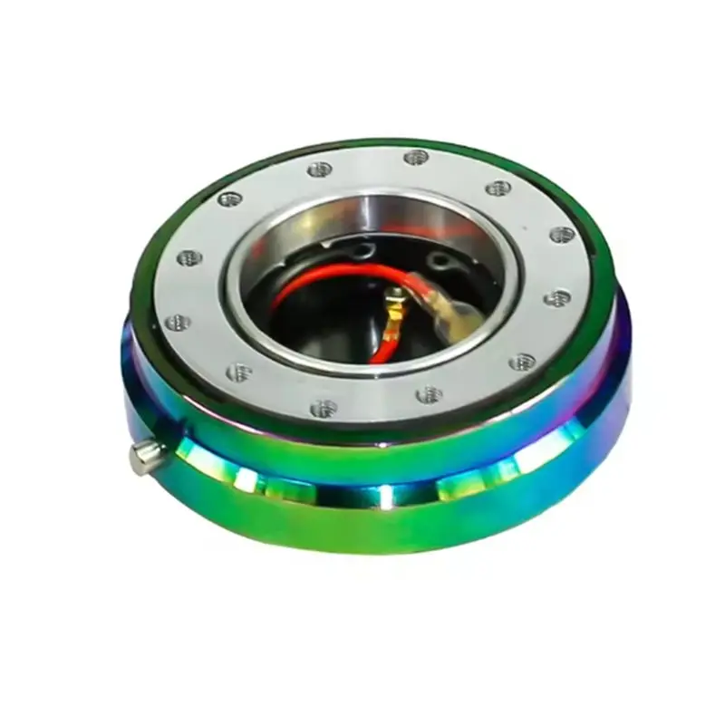HOT-Quick Release Hub Adapter Thin Version 6 Hole Steering Wheel Snap Off Boss Kit For Racing Car Steering Wheel,Quick Release H