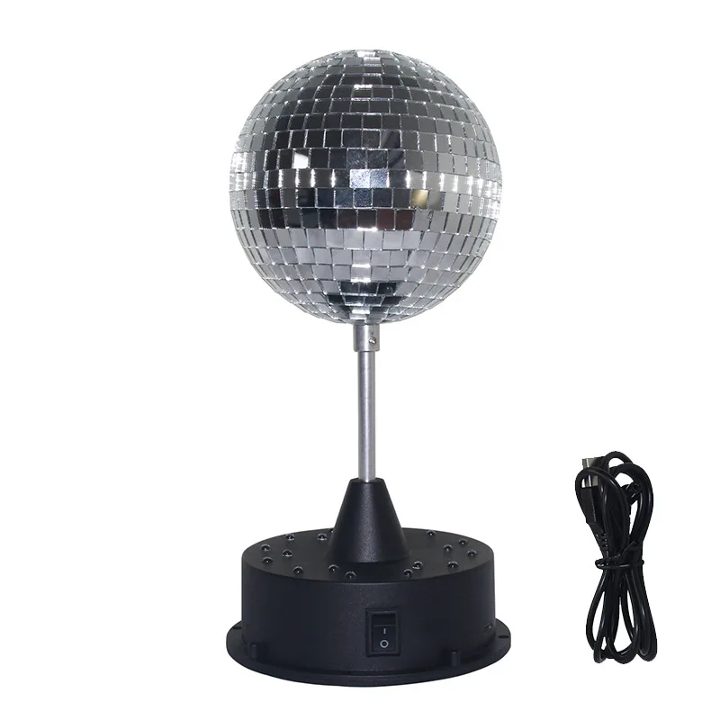 5-Inch Mirror Ball Light Show Club LED Stage Automatically Rotates Party Atmosphere Party Atmosphere