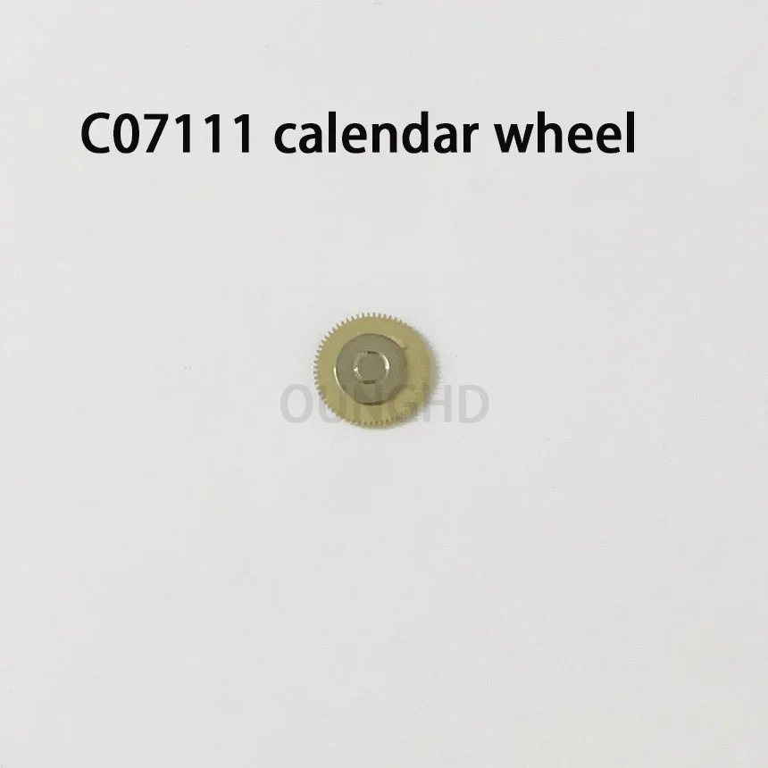 Calendrier à molette C07111, accessoires de mouvement, cadran rapide, petite roue