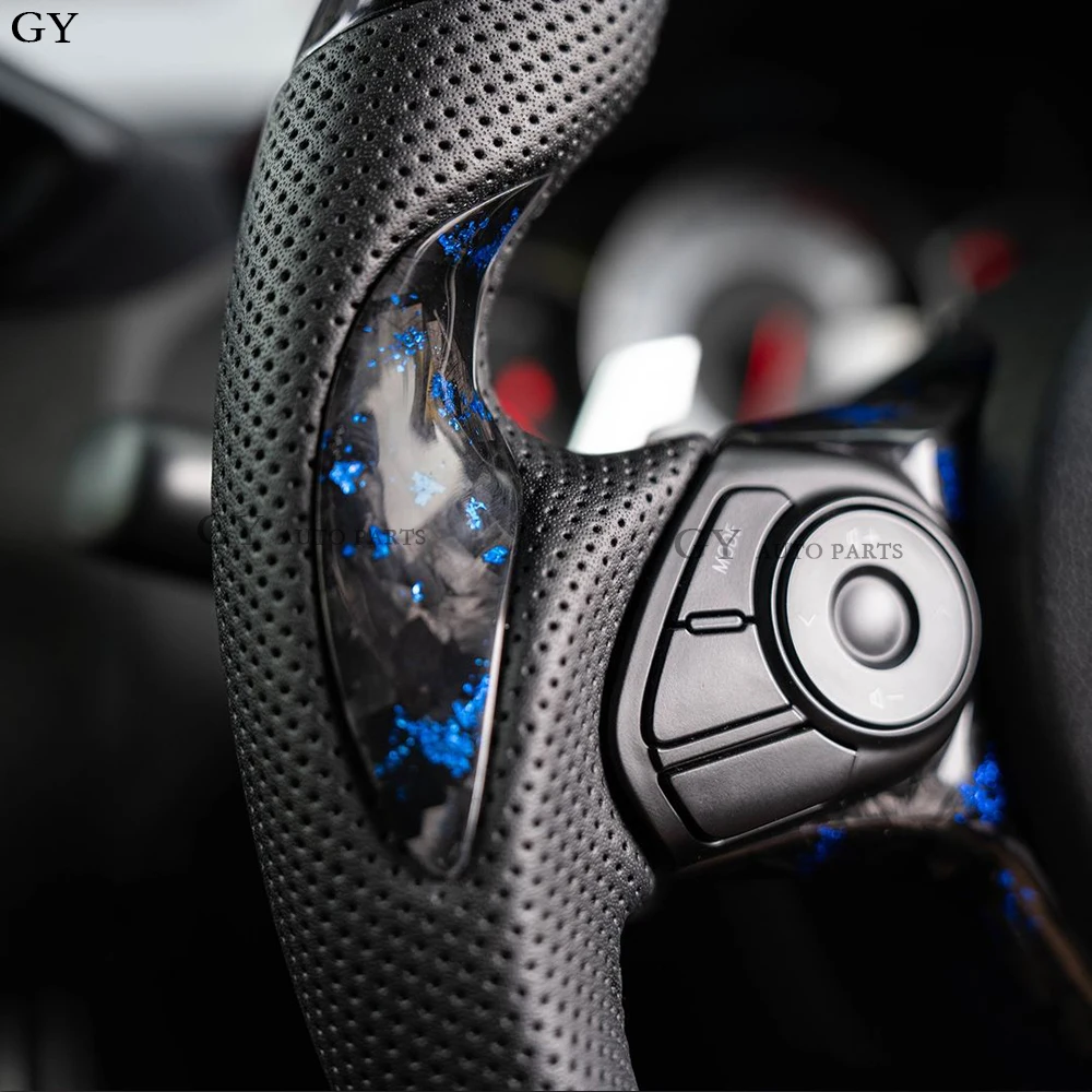 Forge LED Customized Steering Wheel Fit For Toyota 86 BRZ 2016 2017 2018 2019 2021 2022 PRM Racing Steer Wheel