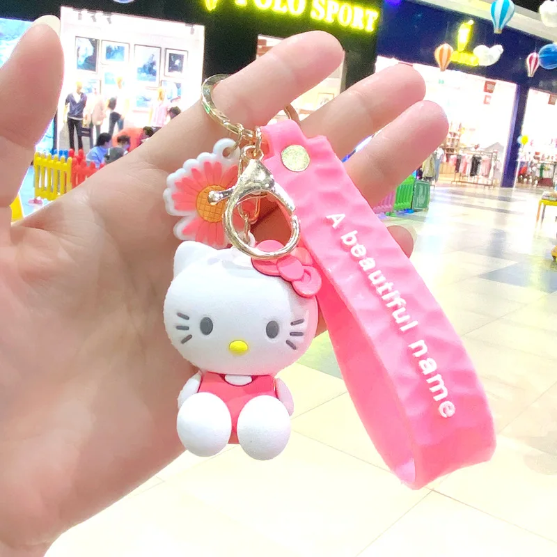 10 ピース/ロットディズニーステッチかわいい漫画アニメキーホルダーペンダントバッグペンダント