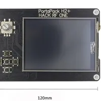 HackRF One H2 Monitor, Portapack H2 Control Board, H2 Aluminum Case