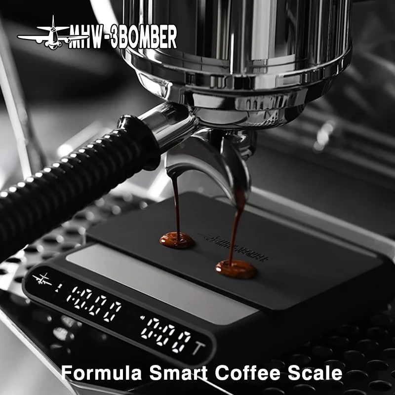 

MHW-3BOMBR Espresso&Pour Over Coffee Scale,0.1g Precision Digital Scale with Timer, Portable Kitchen Bean Scale