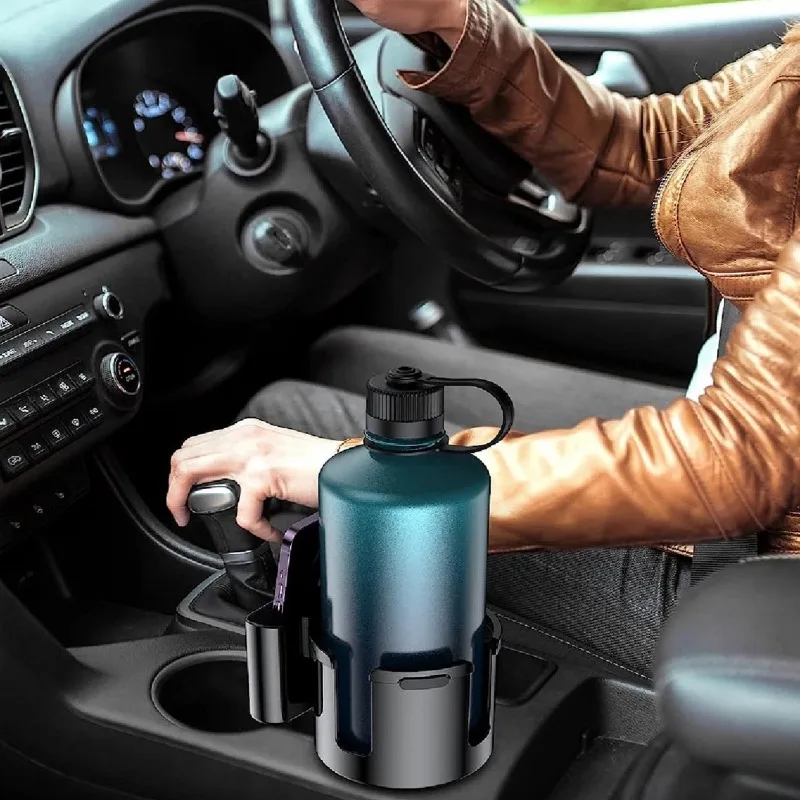 

1PC Car Cup Holder Extender, Cup Holder Multi-Purpose, Car Interior Expandable Organizer, Storage Accessories, with Phone Holder