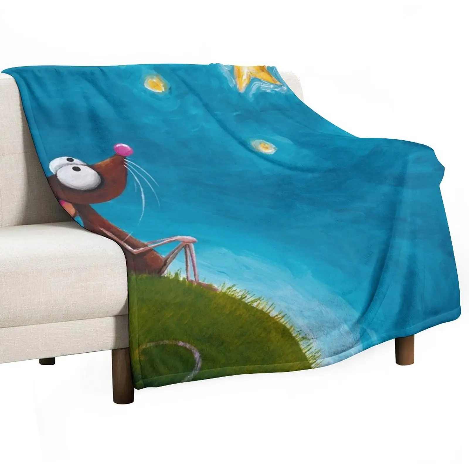 

Star Gazing Throw Blanket wednesday Tourist Summer Beddings Bed Fashionable Blankets