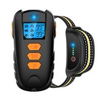 Electric Dog Training Collar with Remote Control Rechargeable E-Collar Shock Dog Collar for Small Medium Large Dogs Training