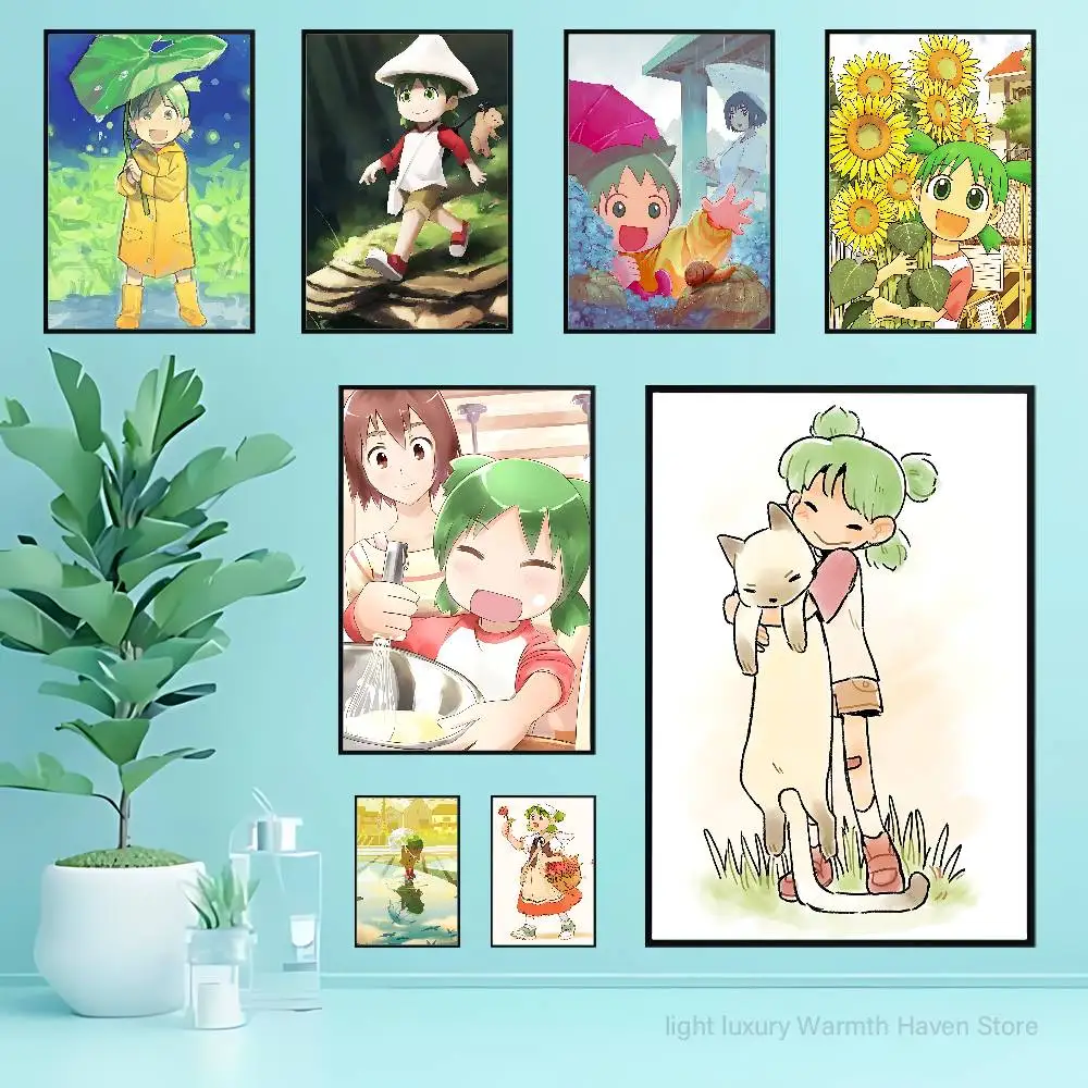 

Y-Yotsuba Cute K-Koiwai Poster HD Art Sticky Wall Waterproof Home Living Room Bedroom Bar Aesthetic Decoration