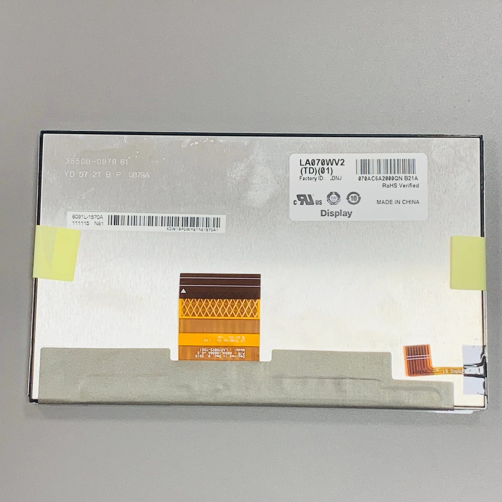 

АКЦИЯ НОВАЯ тестовая работа 7-дюймовый ЖК-экран LA070WV2-TD01 LA070WV2-TD02 LA070WV2-TD04 LA070WV2