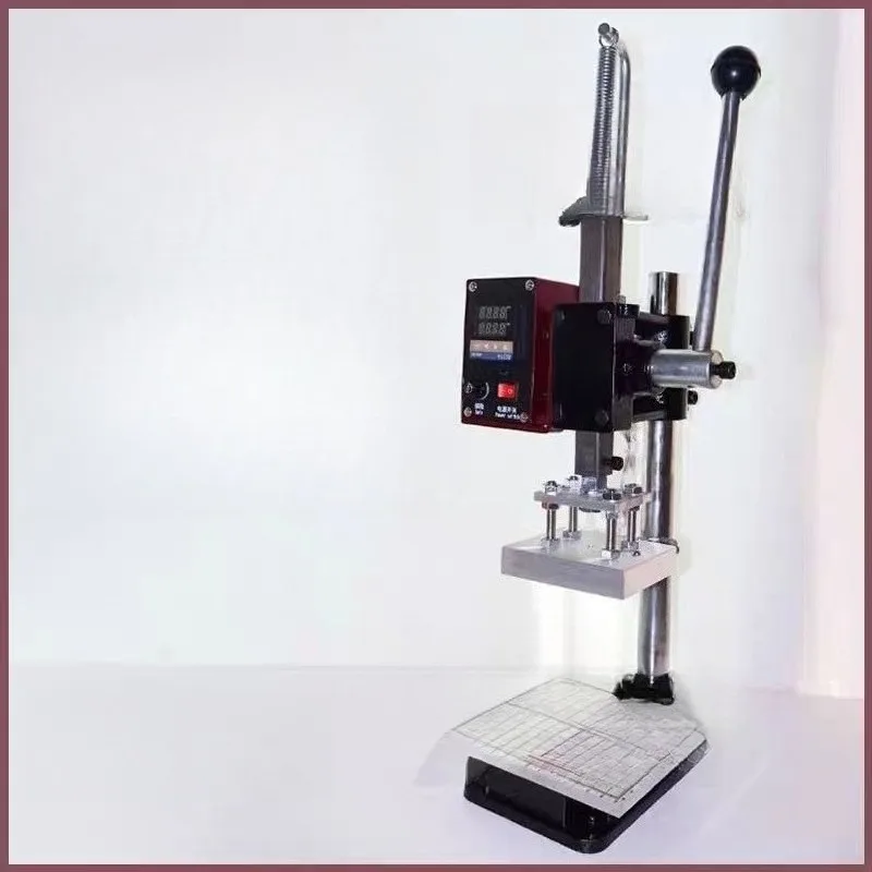Manual hot press, hot press plastic, injection molding material hot riveting machine