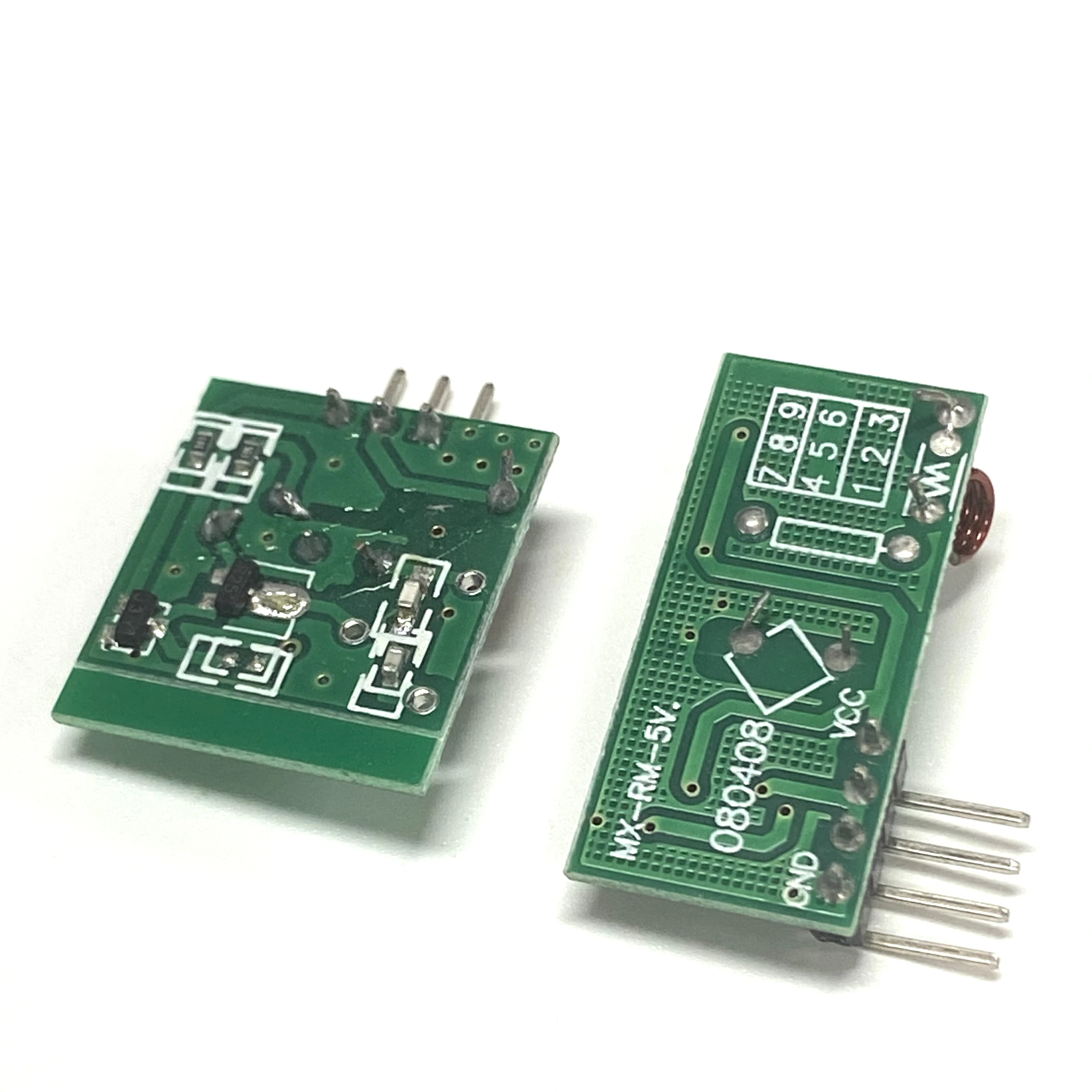 433Mhz 1 Set RF Wireless Transmitter Module and Receiver Kit DC 5V 433 Mhz Wireless Module  Transmitter Module and Receiver 433M