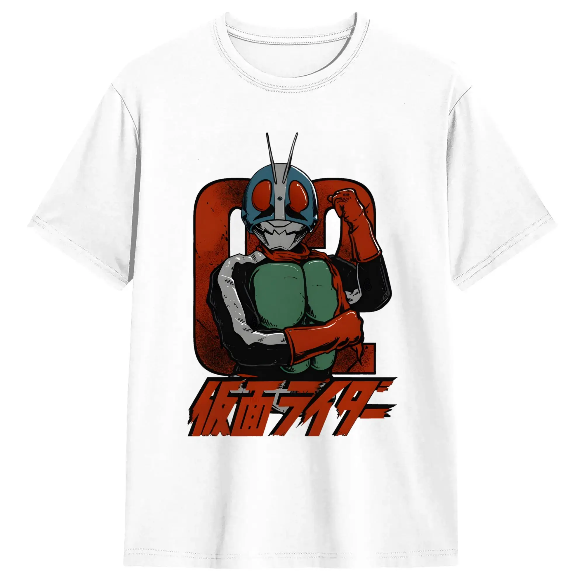 Kamen Riders T-Shirt Summer  Cotton T Shirts For Couple Popular Custom DIY Tee Shirt Short-Sleeved Y2K Funny Tops