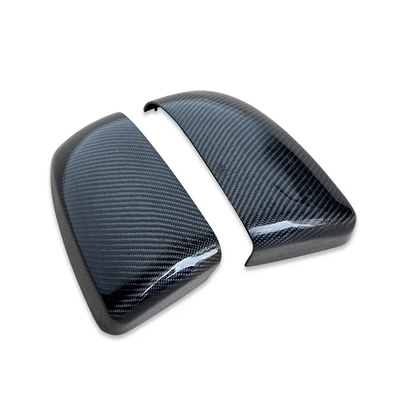 

ROLFES 2x For BMW X5 X6 E71 E70 2008-2013 Carbon Fiber Rear View Side Mirror Cover Trim Reversing Mirror Case