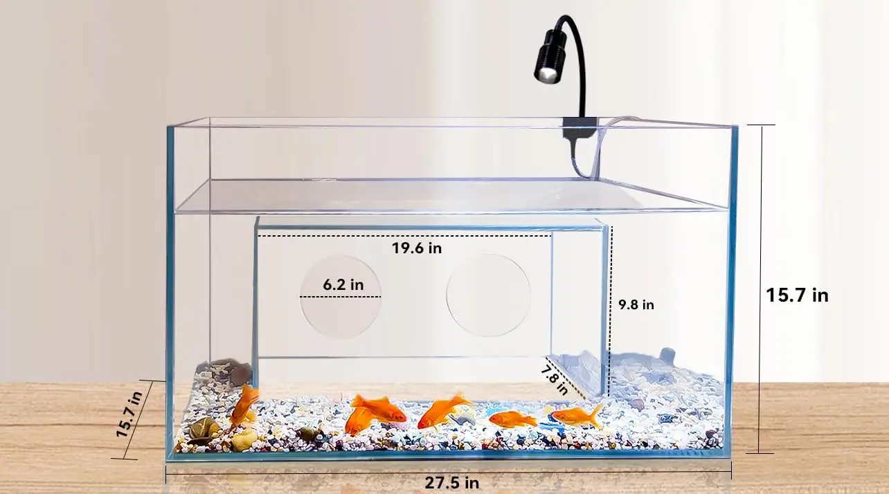 حوض السمك للقطط غرفة نوم غلوب وجبة خفيفة حوض السمك والاكسسوارات داخلي استوائي كامل رخيصة منزل عقد خزان الأسماك للأطفال