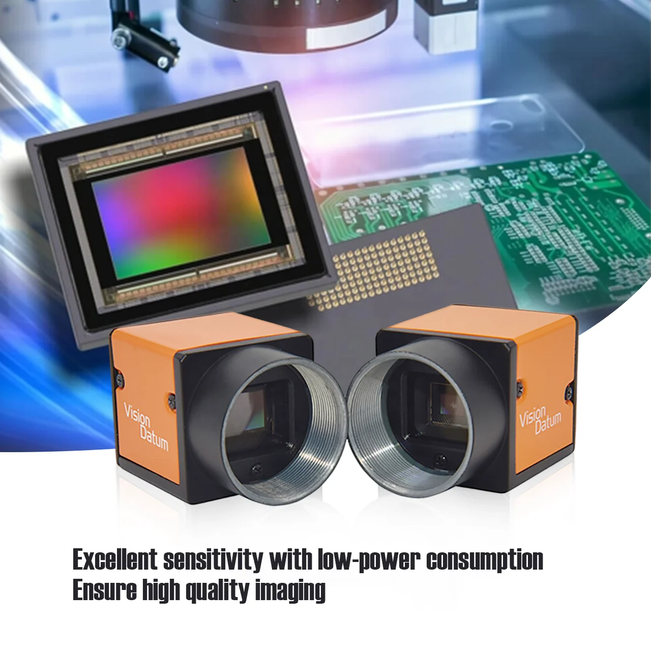 fornitore unico qualificata 300fps 400fps PYTHON 300 GigE Vision Otturatore globale Hikrobot Telecamera ad alta velocità per l'ispezione delle saldature