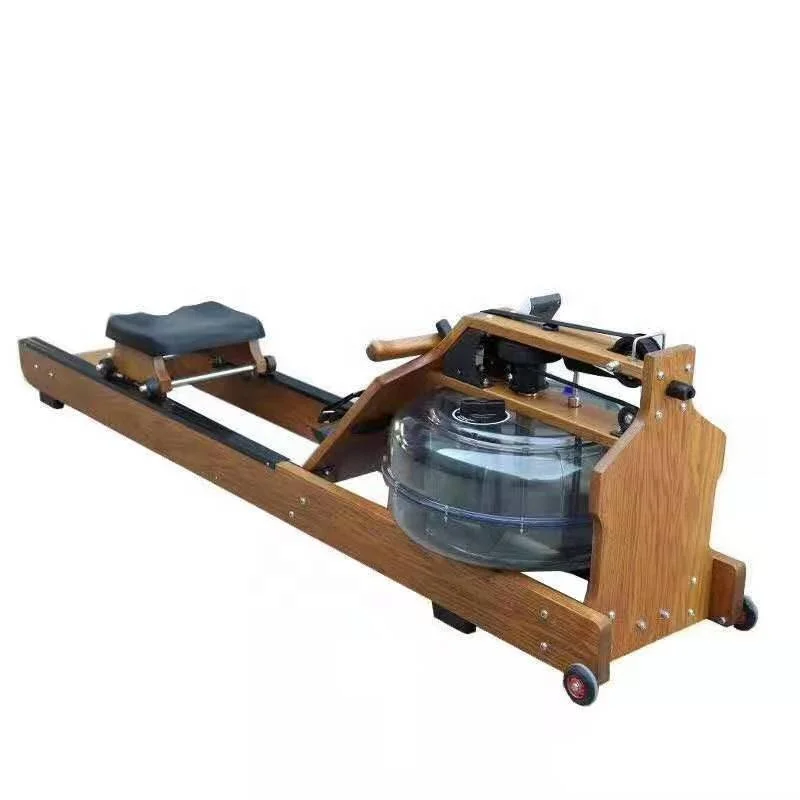 Wood Water Rower Machine Classical Indoor Rowing Machine Fitness for Home