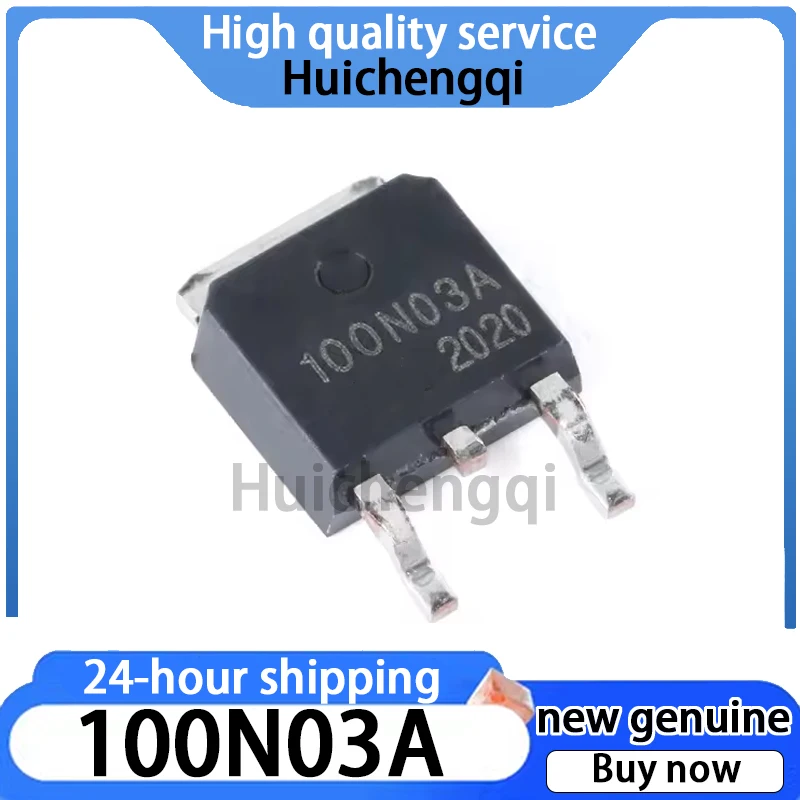 20PCS Original Genuine 100N03A TO-252 30V/90A N-channel MOSFET Chip