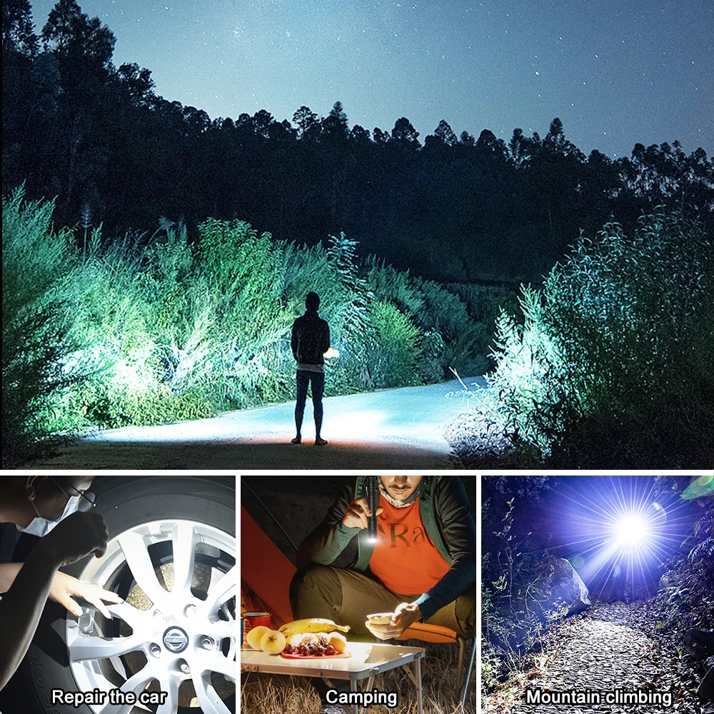 Mini Portable LED Pen Light Pocket Ultra Bright High Lumens Handheld Flashlight Linterna Torch For Camping Outdoor Emergency image 5