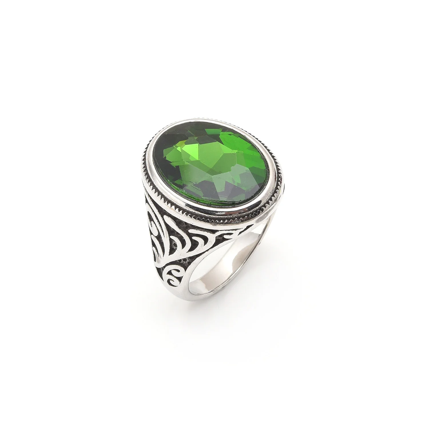 Men's 316LStainless Steel High Quality Onyx Rings Classic Trend Jewelry - view 6
