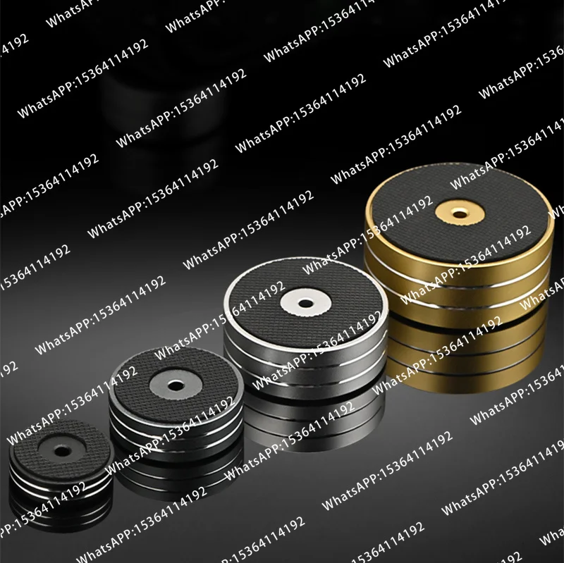 HiFi Audio Speaker Amplifier CD Player Aluminum Alloy Shock Absorber Foot Pad Damping Feet Stand Isolation Spike Striped version