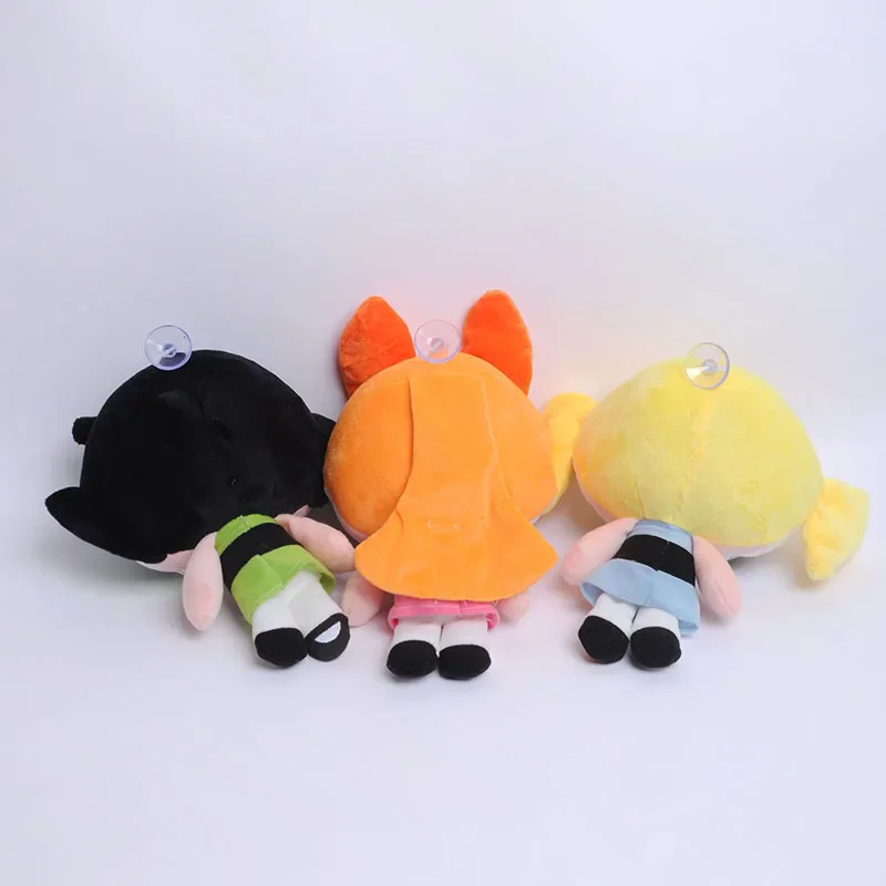 새로운 3pcs 20cm 만화 애니메이션 플러시 장난감 귀여운 꽃 버터컵 버블스 인형 플러시 인형 어린이를위한 선물