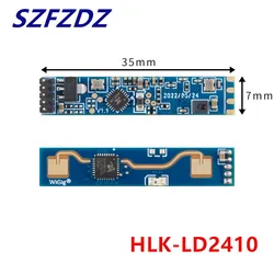 HLK-LD2410B fmcw 24g intelligentes menschliches Vorhanden sein Status sensor Radar Herzschlag erkennungs sensor modul hoch empfindliches Dupont-Kabel