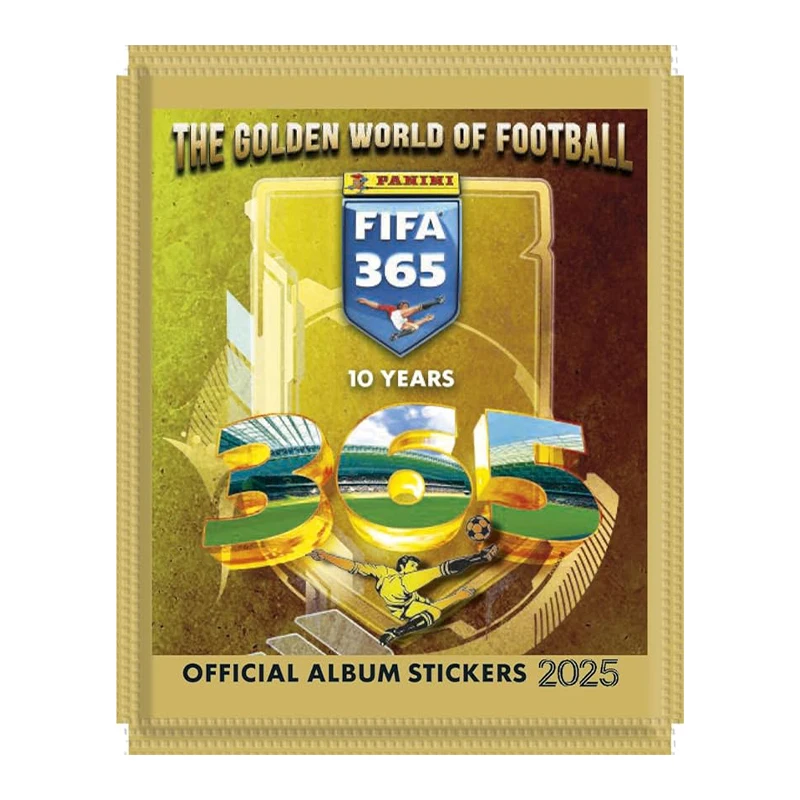 بانيني فيفا 365 2025 صندوق مكون من 36 كيسًا و5 ملصقات و180 ملصقًا إجماليًا #3