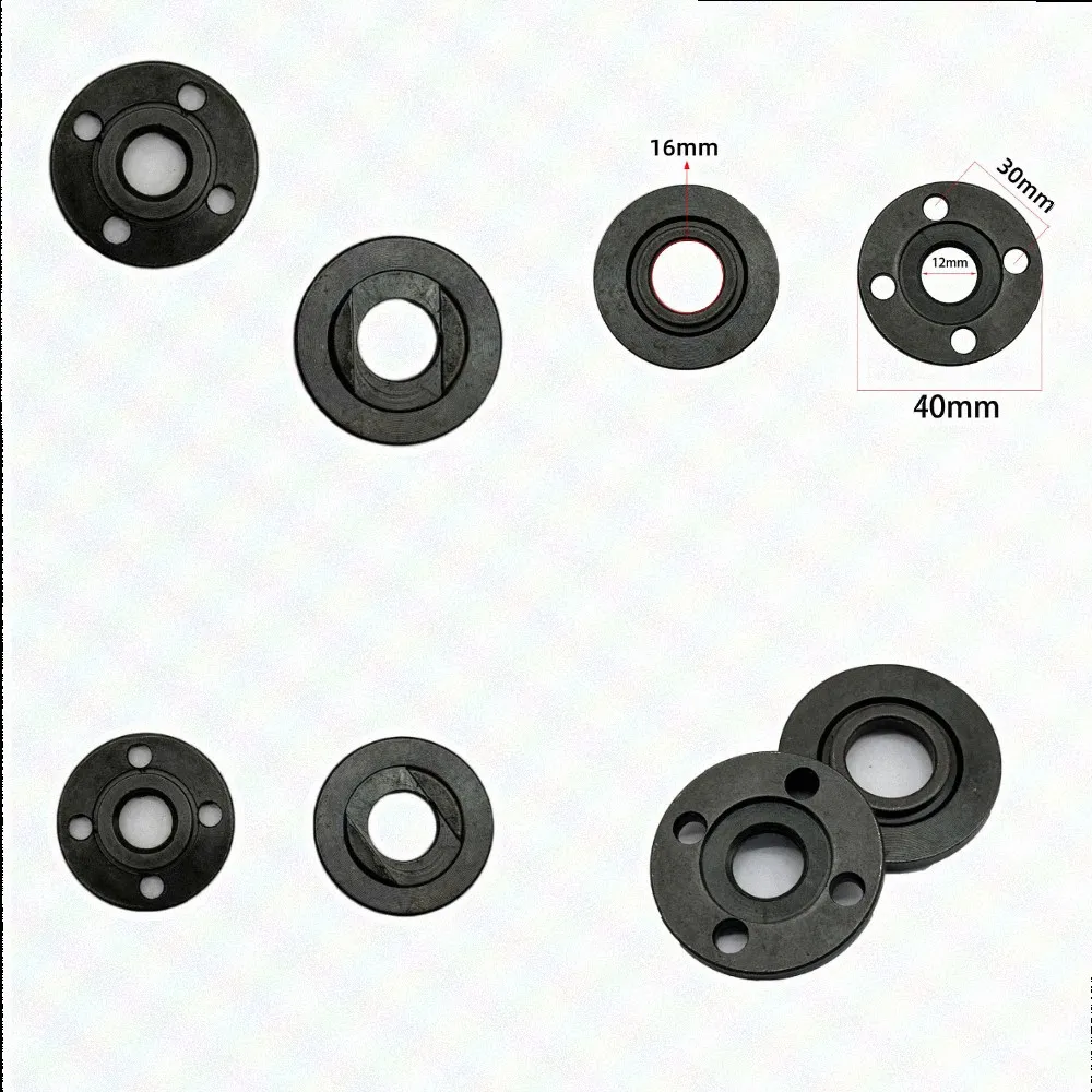 Angle Grinder Accessory Kit 2PCS Pressure Plate for 125mm Grinders Featuring Inner Flange and Outer Flange Nut for Secure Fit