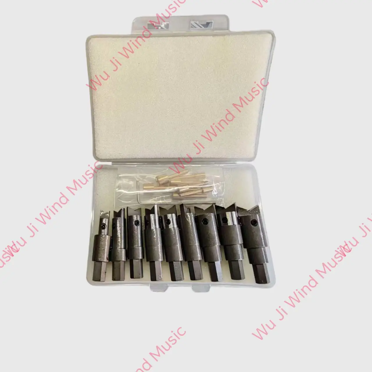 Instrument Repair Tool: Clarinet and Oboe Sound Hole Milling Cutters (9 Pieces)