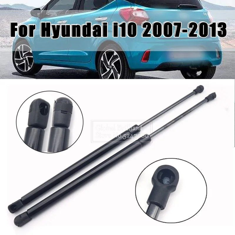 2pcs Car Rear Tailgate Trunk Hood Gas Spring Shocks Lift Supports Struts Bars Dampers For Hyundai i10 2007-2013 817700X000