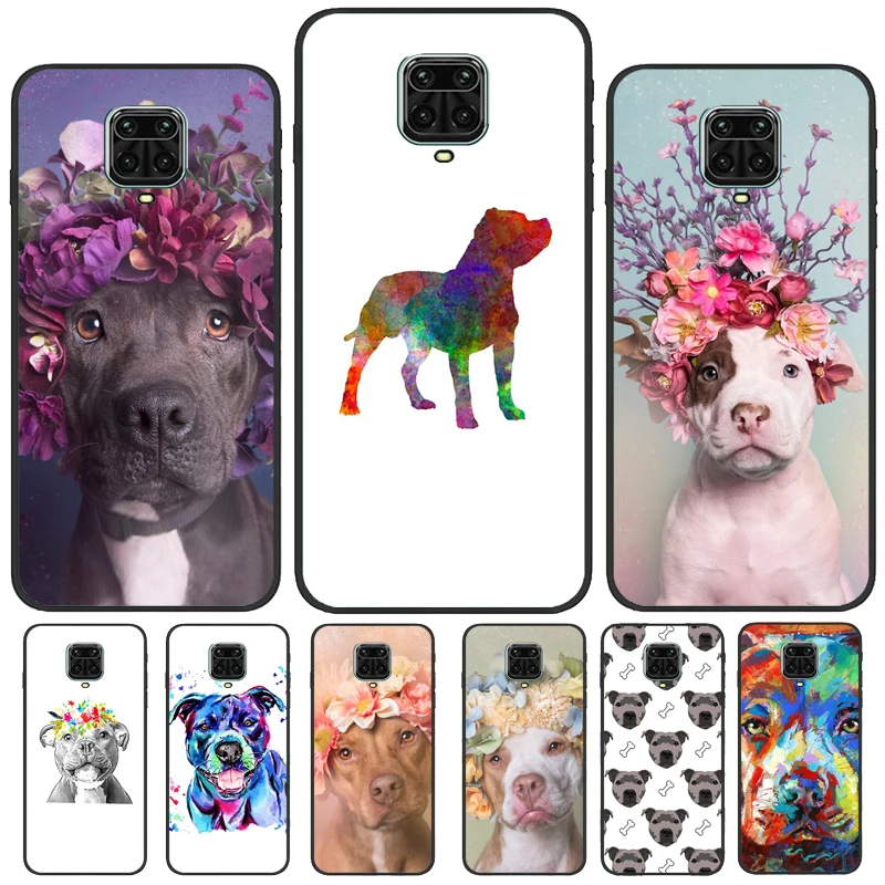 Staffordshire Bull Terrier Staffy dog Case For Xiaomi Redmi Note 12 Pro 8 9 10 11 Pro Note 12S 11S 10S 9S 9C 10A 10C 12C Cover