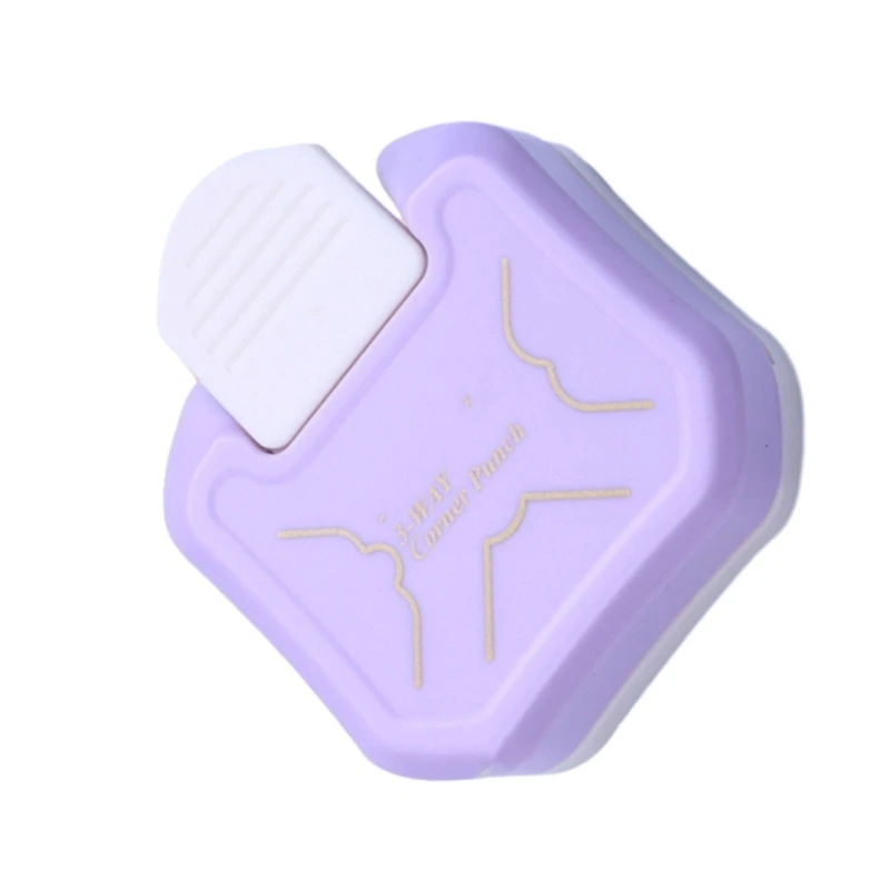 3-in-1-Eckenstanzer aus Papier, Schönheitsform, Motiv-Eckenstanzer für DIY-Bastelprojekte, Scrapbooking, Kartenherstellung,