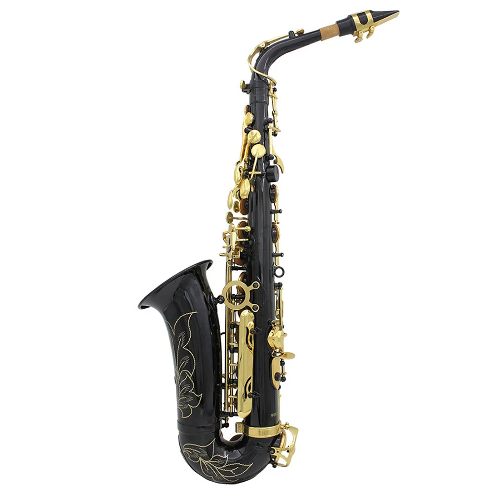 Professional E flat alto saxophone black model