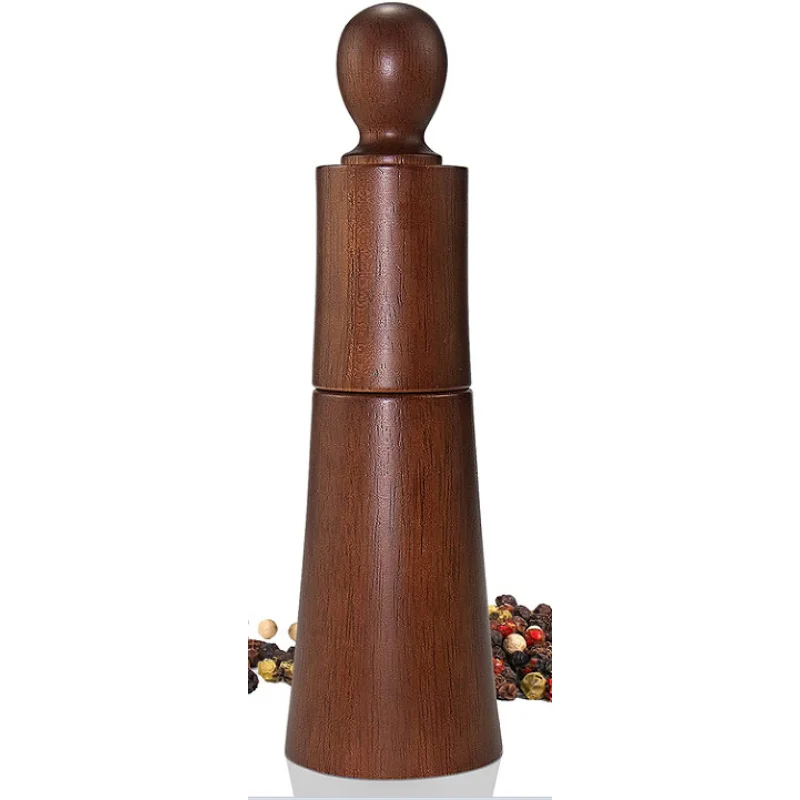 Wood Salt and Pepper Grinder - Wooden Mills, Gourmet Precision Mechanisms  Premium Sea  & Peppercorns