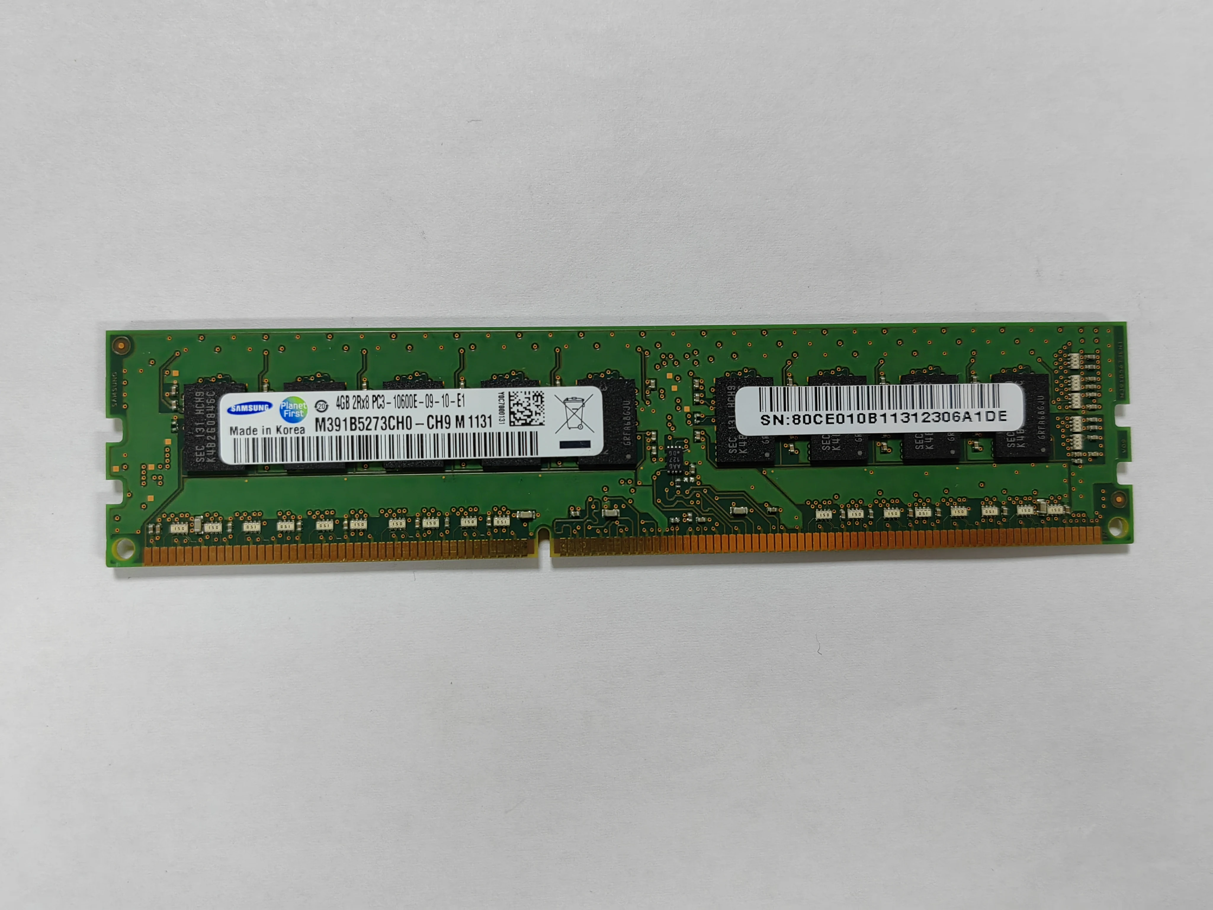 

PC3 Memory 4GB Memory 4GB 2R*8 PC3-10600E Memory