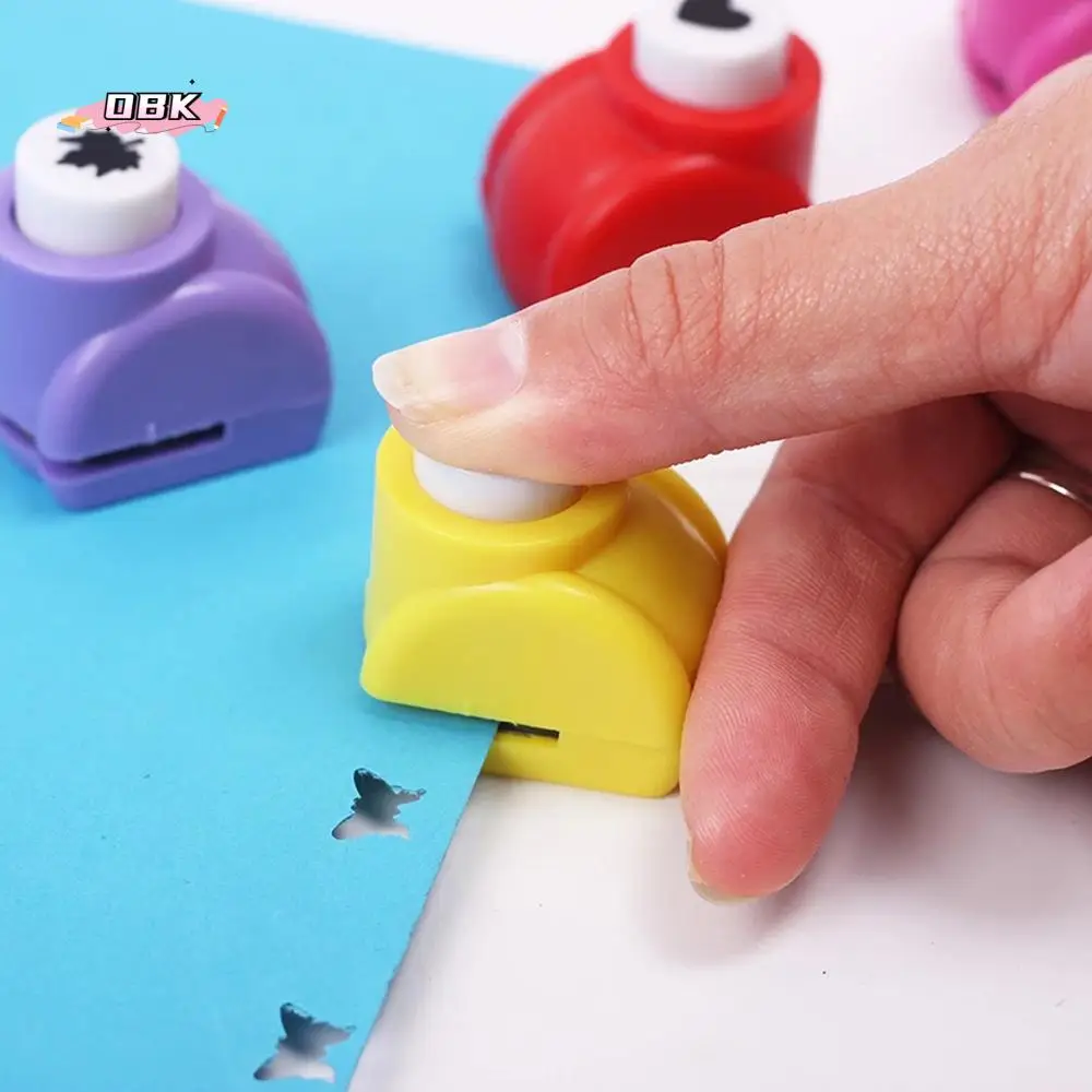 Mini Simple Scrapbook Tags Hole Punch Puncher Cutter Tool Embosser