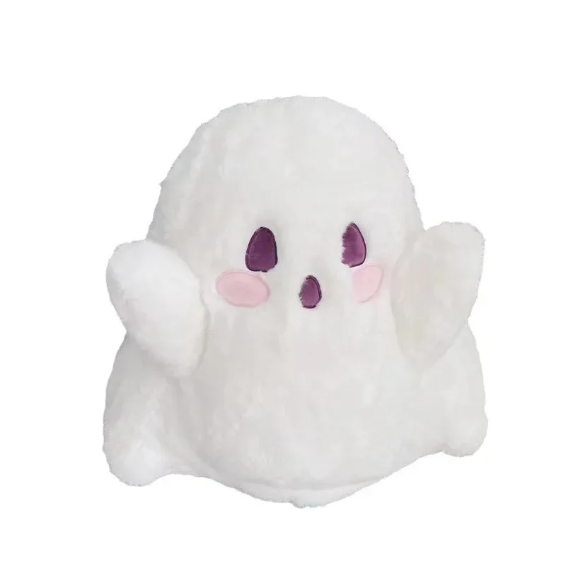 New Halloween Cute Ghost Doll Cartoon Plush Backpack Cute Plush Toy Bag for Girls Soft Polyester School Shoulder Bag for Kids