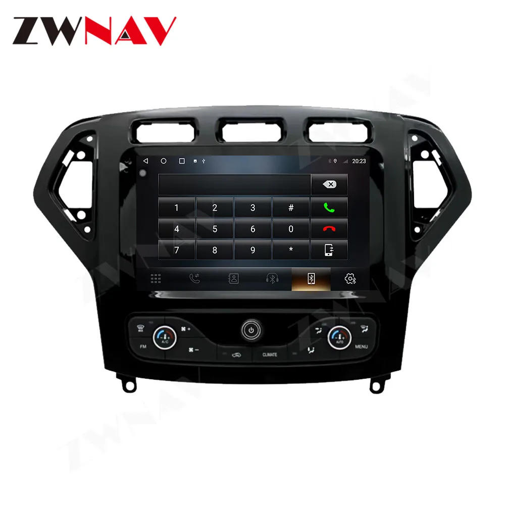 9” Touch Screen For Ford Mondeo wins 2007-2010 Android 14 GPS Navigation WIFI 4G BT5.0 Carplay Car Multimedia Player Head Unit