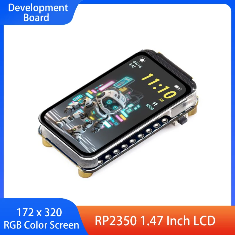 

RP2350 1.47 Inch LCD Display Development Board RP2350A 172 x 320 RGB Color Screen Dual Core For Arduino IDE