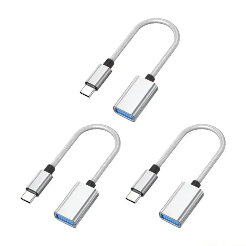M5TD Compact Type C To USB Female OTG Adapter Cord For Mobile Phone And Tablet Use