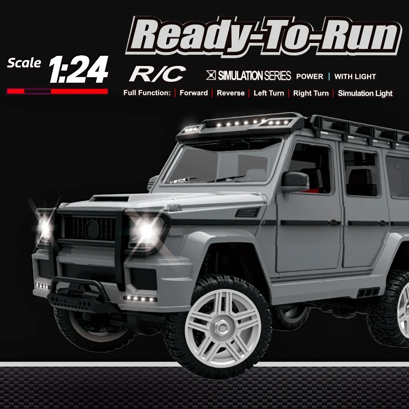 Sg-2401 Alloy Climbing Remote Control Car Full Scale Rc Model Car Climbing Car Full Car Lighting Children'S Birthday Objects