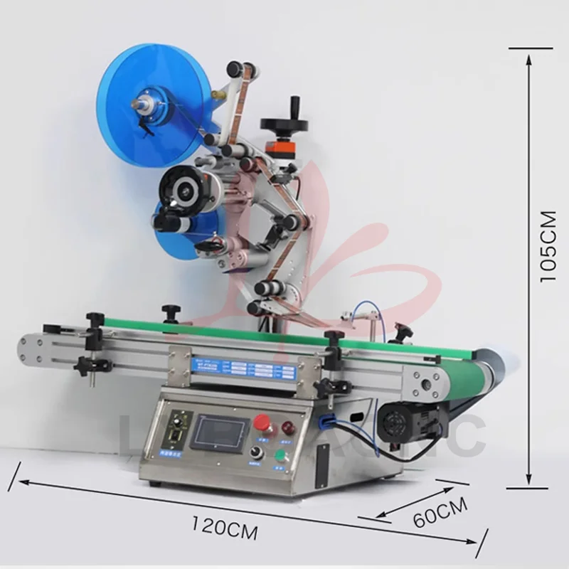 Автоматическая этикетировочная машина для самолета, антиподдельные этикетки для печати, наклейки, прозрачные этикетки, контроллер сенсорного экрана ПЛК
