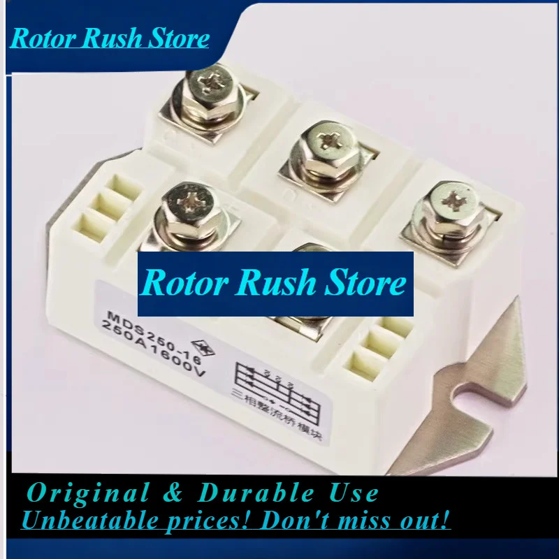 RoRuSThree Phase Rectifier Bridge Module MDS250A1600V Electromagnetic Stove 100 150 160 200 1800 2000
